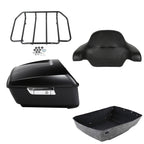 Matte Black Trunk Backrest Pad for Harley Road Glide (2014–2026)