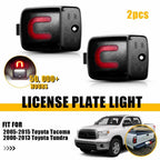 2X LED License Plate Light for Toyota Tacoma Tundra (2005–2015)