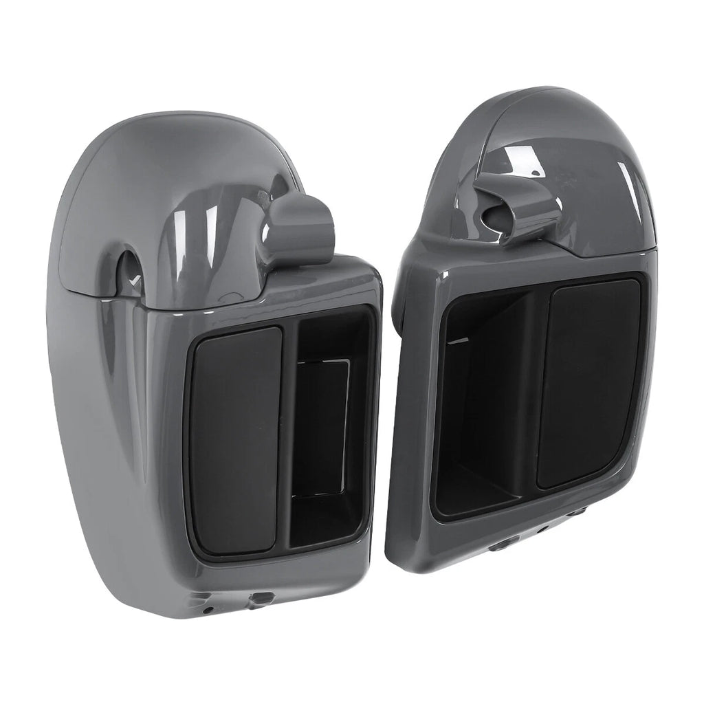 Lower Vented Fairing Speaker Pod for CVO Street Road Glide (2018) Gunship Gray