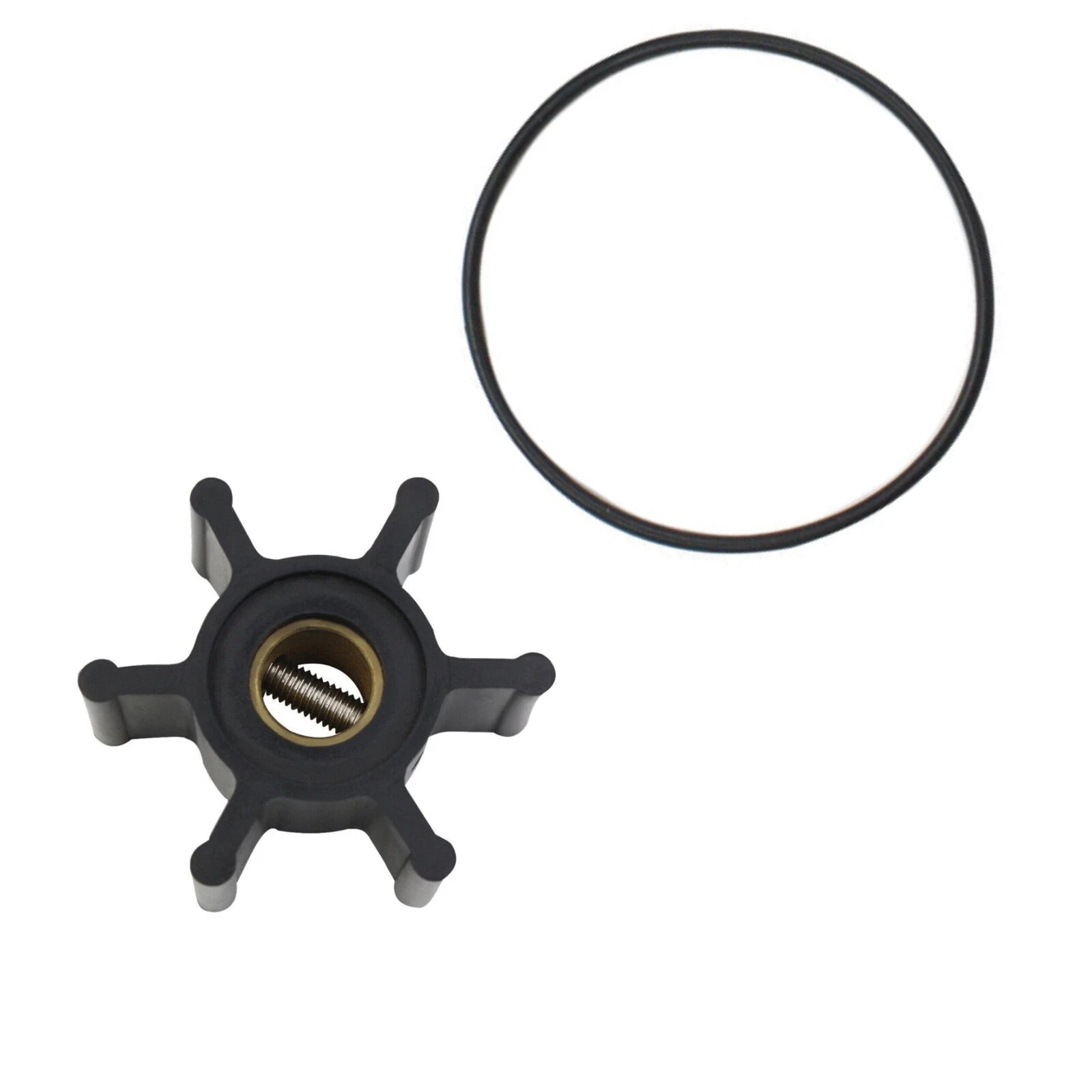 Impeller w/Oring for Jabsco/Johnson/Yanmar (09-810B, 18653-0001, 128990-42200)
