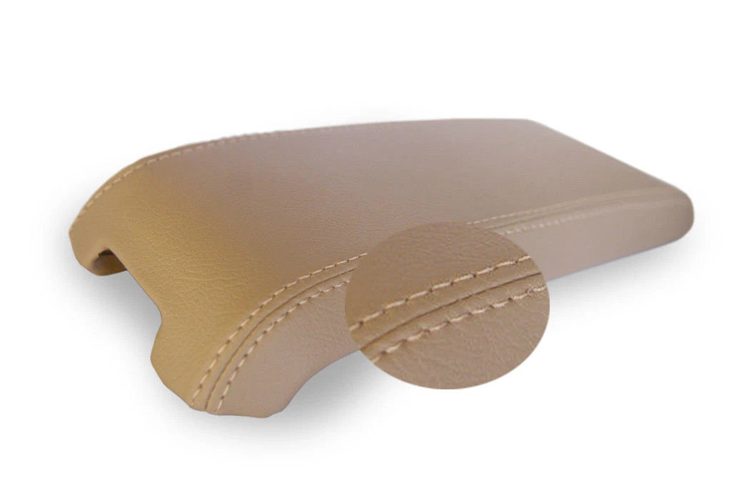 Leather Synthetic Console Armrest Cover for Jeep Compass (2009–2016) Beige