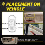 Interior Door Handle for Toyota Camry (2002–2006) Front/Rear Right Beige