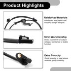 ABS Wheel Speed Sensor No. 59810-A7300 for Kia Forte5 (2014–2018)
