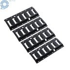 Set of 4 E-Tracks for Cargo Tie Down Rails in Pickup Trucks RV (1 ft)