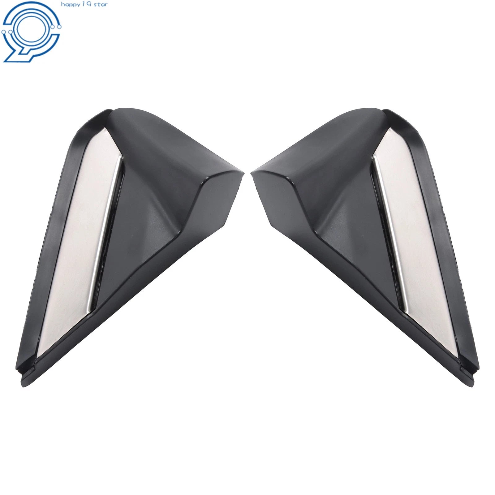 Mirror Corner Triangle Molding Trim for Honda Pilot/Ridgeline (2016–2022)
