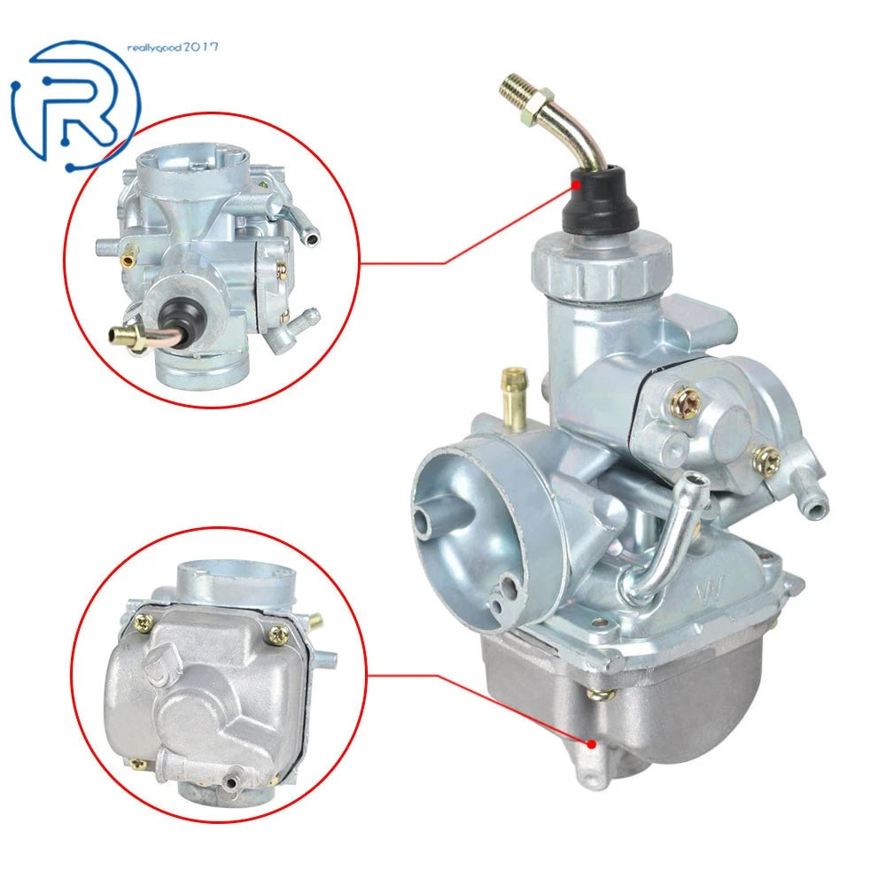 Carburetor & Fuel Petcock for Yamaha TTR125L (2000-2007)