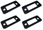 Low Side Marker Bezels Replacement Black Anodized Aluminum for Ford Bronco (1970–1977)