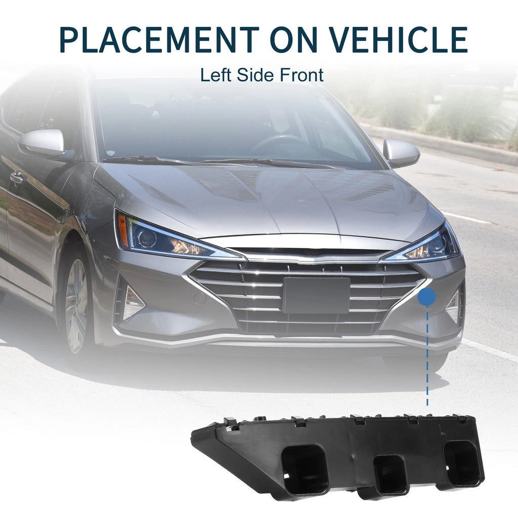 1pc Left Front Bumper Retainer Bracket No. 622273KA1A for Nissan Pathfinder (2013–2019)