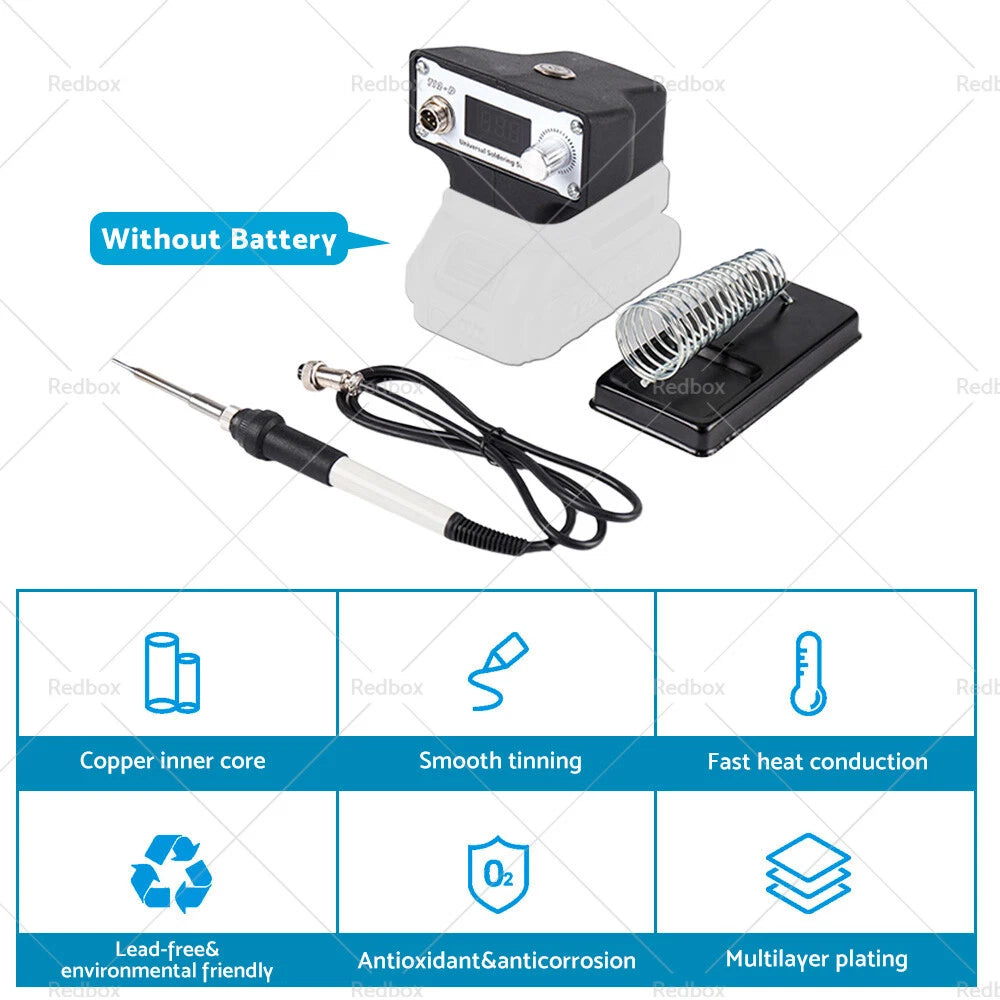 Cordless Soldering Iron Station for Makita 18V 20V Battery