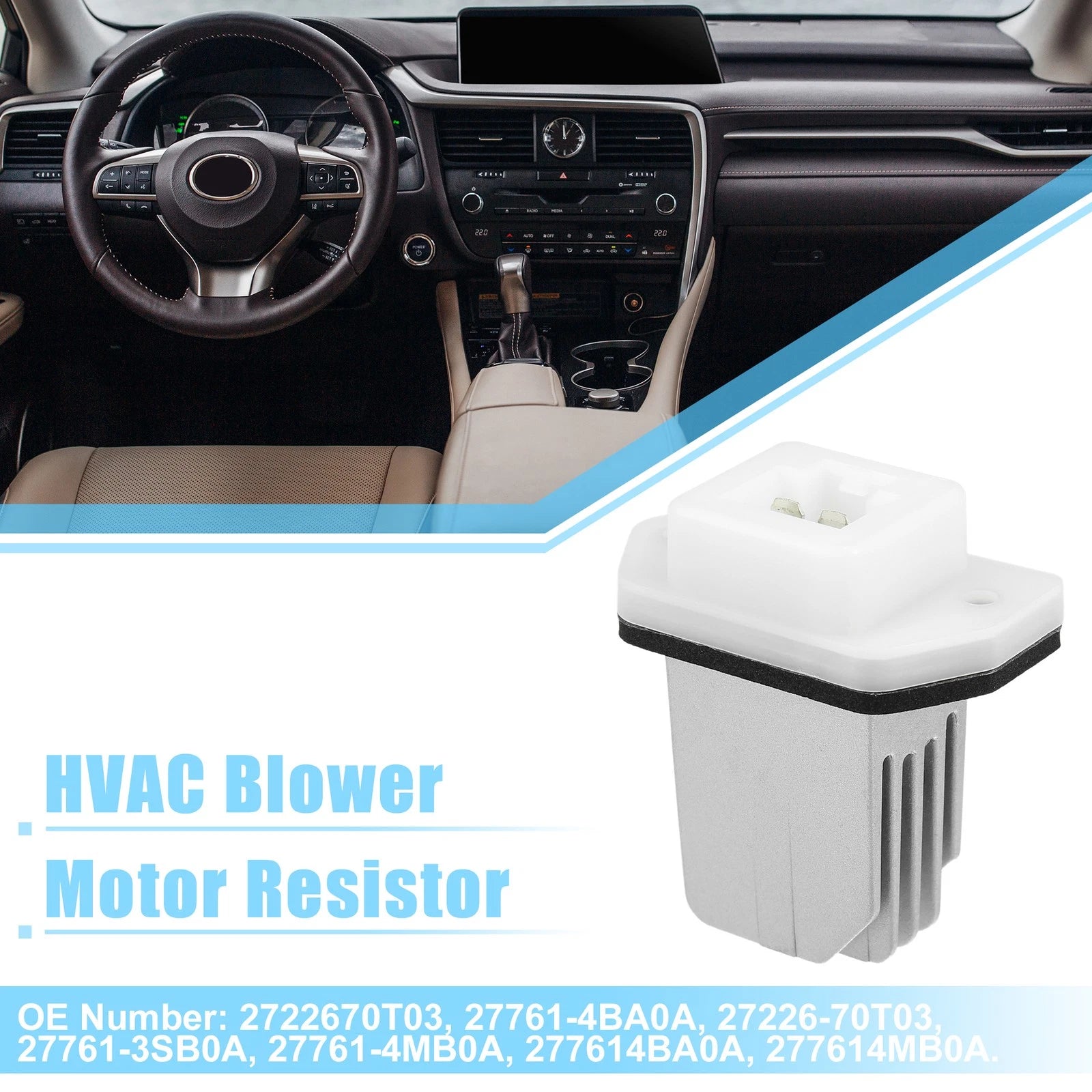 Blower Motor Resistor Module No.27226-70T03 for Nissan X-Trail (2007–2019)
