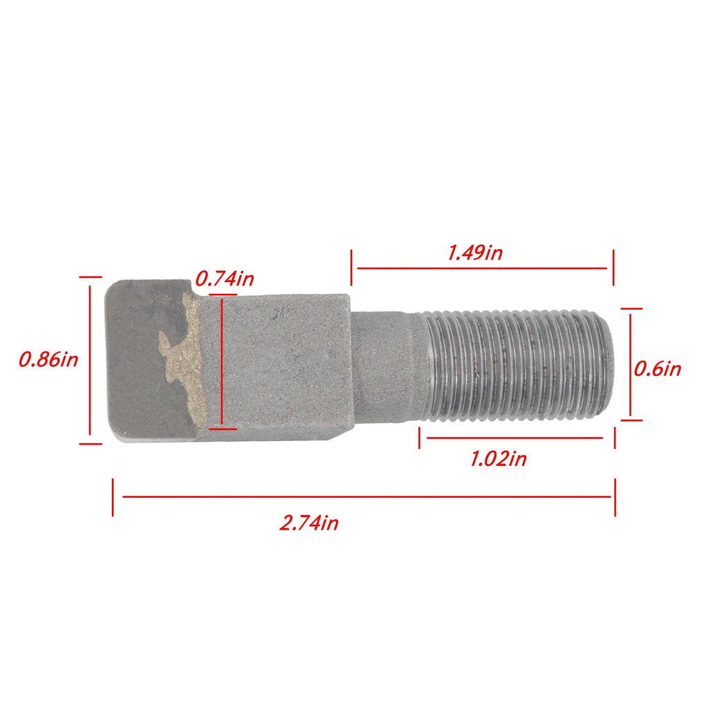 10Pcs Threaded Stump Grinder Teeth for Bradco Shaver Ashland Baumalight (N/A)