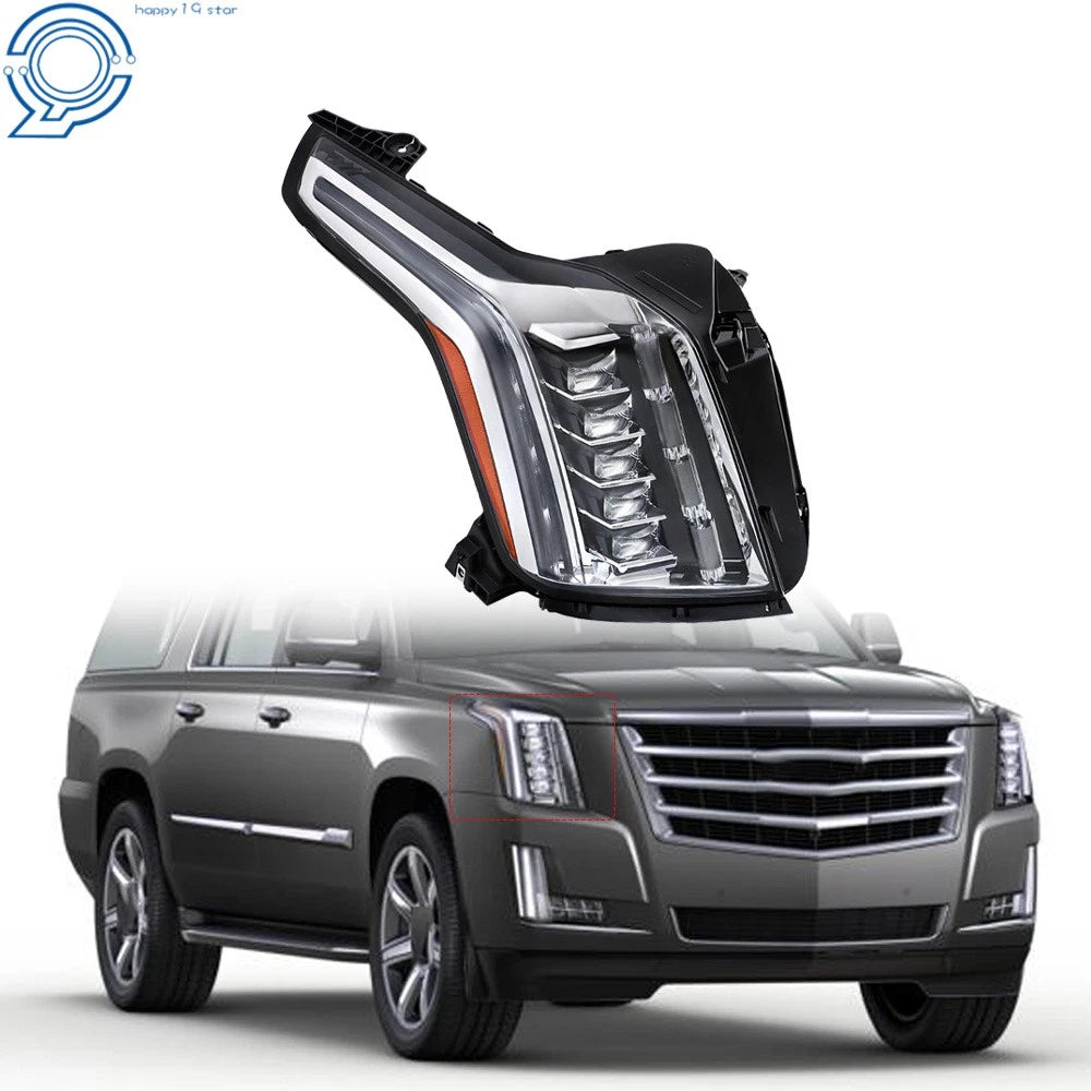 Right Side LED Headlight Assembly for Cadillac Escalade (2015–2020)
