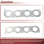 Exhaust Manifold Header Gasket for Hyundai Elantra (2011–2020) No.285212E000