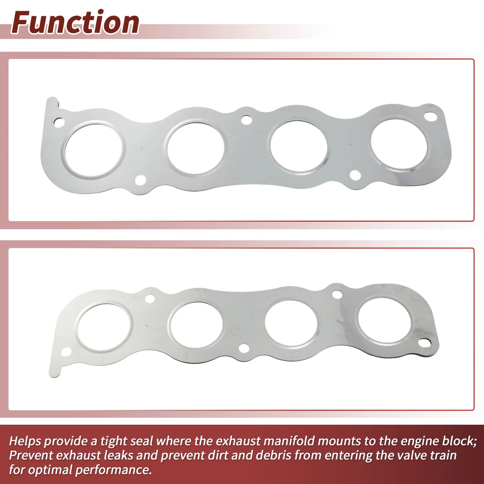 Exhaust Manifold Header Gasket for Hyundai Elantra (2011–2020) No.285212E000