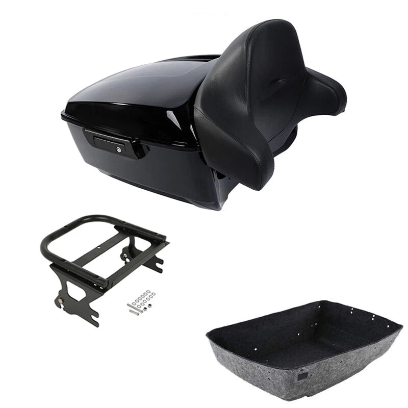 Trunk Backrest Mount Rack for Harley Electra Glide (1997–2008)