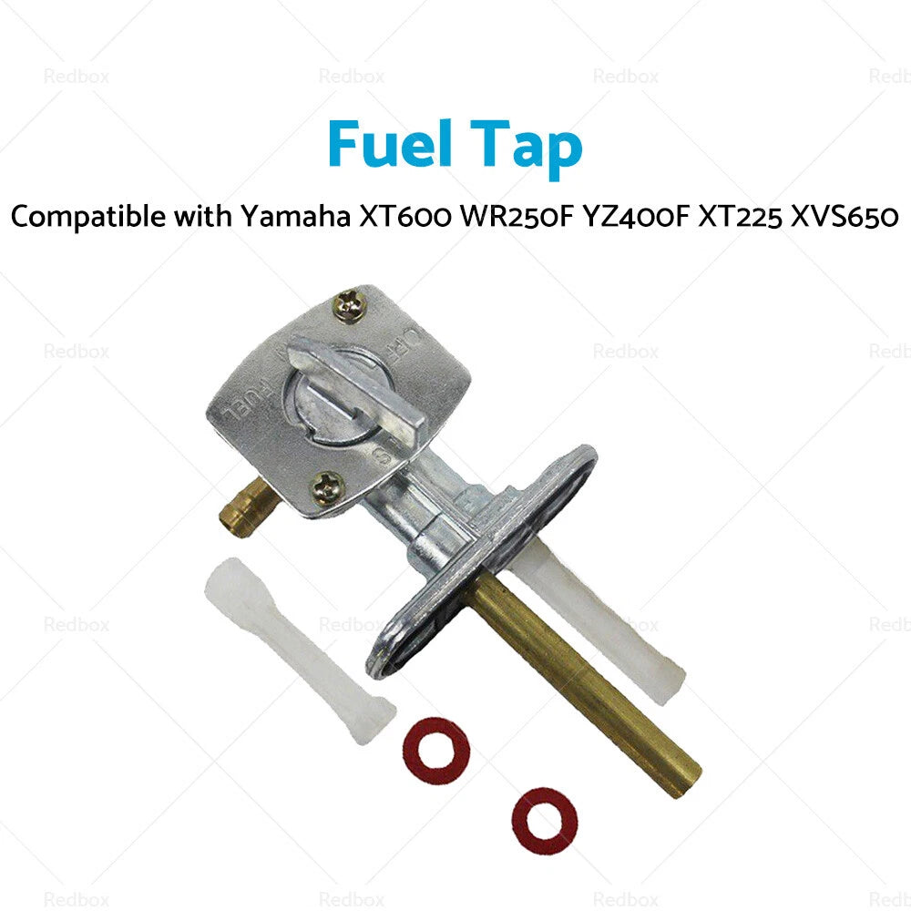 Fuel Tank Tap Switch for Yamaha XT600, WR250F, YZ400F, XT225, XVS650 (1990–2023)