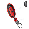 TPU Leather Key Cover Holder for Nissan (2010–2020)