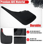 4X Mud Flaps Splash Guards for Chevrolet Silverado 1500 (2019–2024)