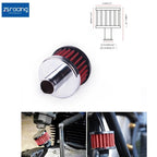 Chrome Air Intake Crankcase Breather Filter for 3/4 Inch Inlet