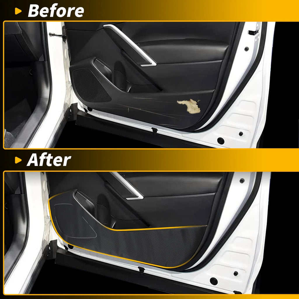 Car Door Anti Kick Pad Sticker Scratch Protector for Toyota Corolla Cross (2022–2025)