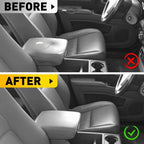 Leather Door Panel Armrest & Console Lid Cover for Honda Ridgeline (2006–2014)