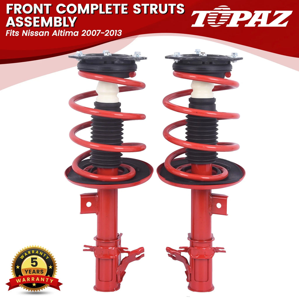 2X Front Complete Shock Struts Assembly for Nissan Altima (2007–2013)