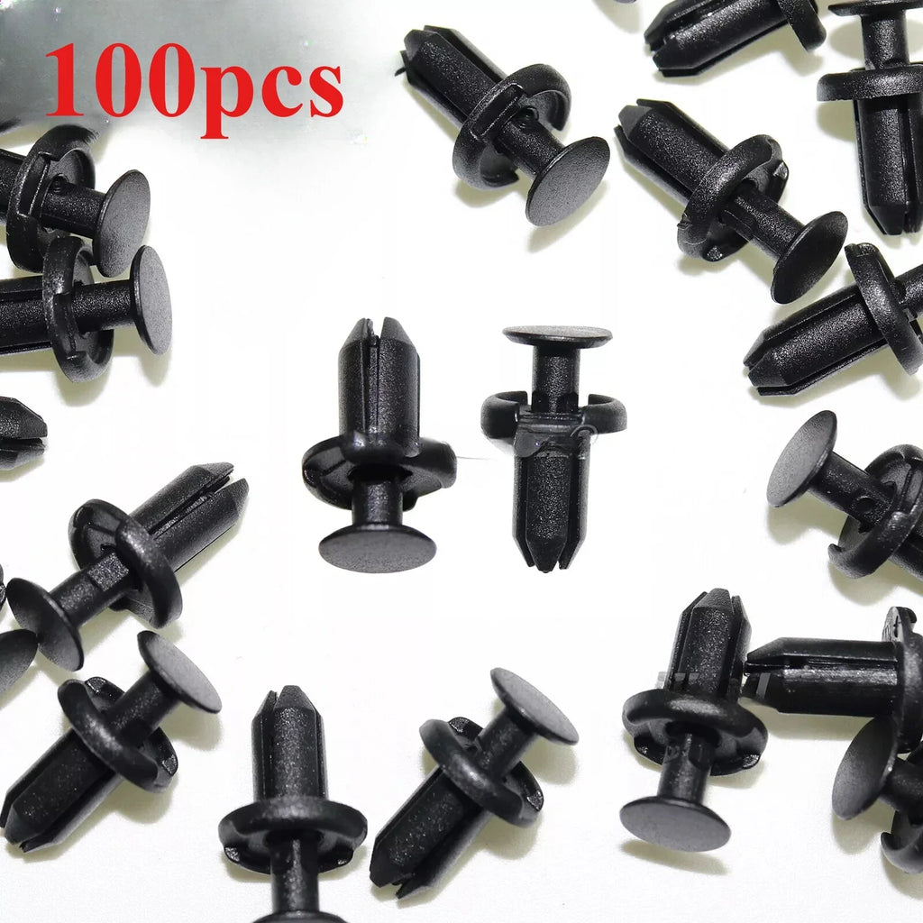 100pcs Wheel Opening Clip Front Bumper Rivets for Toyota (2000–2024)