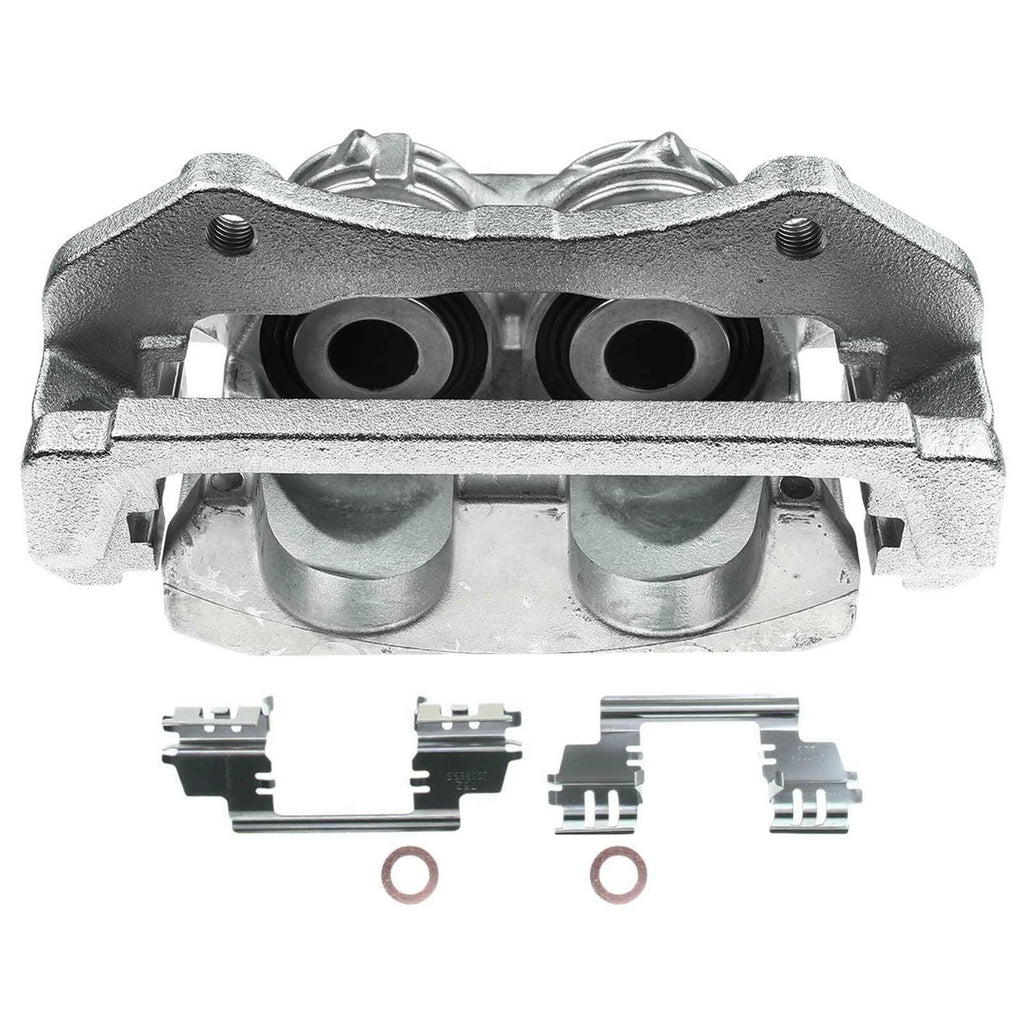 Pair Front Brake Calipers with Brackets for Ford Taurus Mercury Sable (2008-2009)
