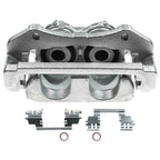 Pair Front Brake Calipers with Brackets for Ford Taurus Mercury Sable (2008-2009)