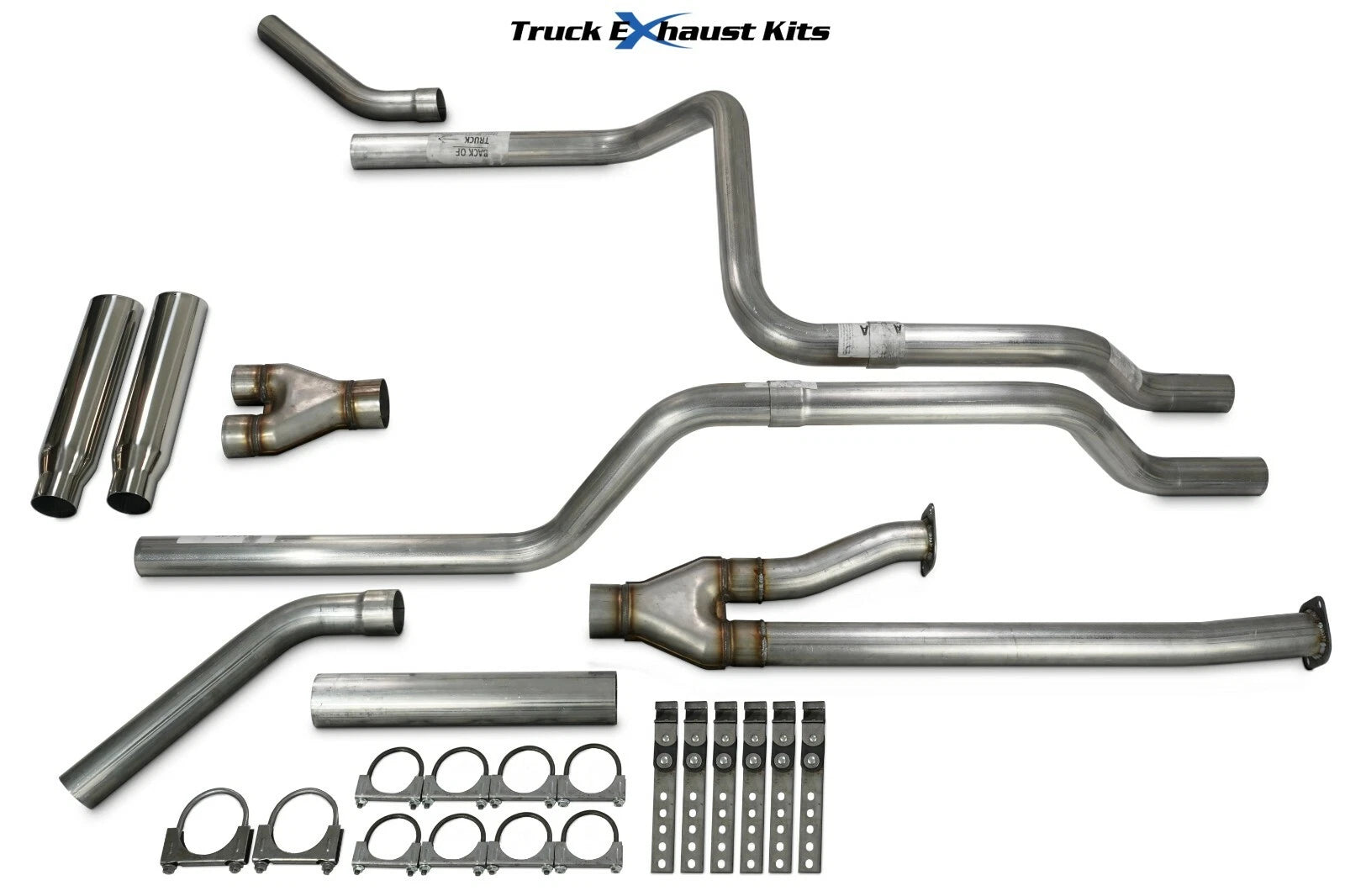 2.5" Dual Exhaust Kit Y Pipe for Toyota Tundra (2009–2013)