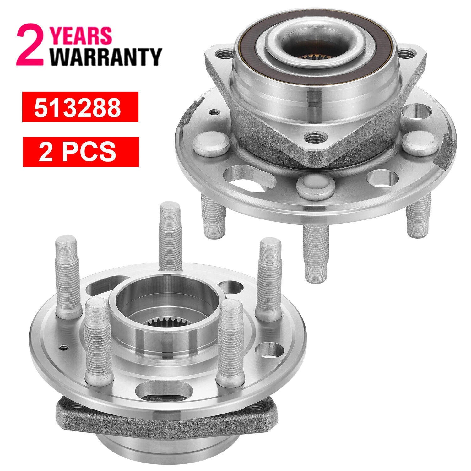 Front Rear Wheel Bearing & Hubs for Buick Allure (2010–2010)