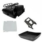 Chopped Trunk Mount Rack Plate for Harley Touring (2009–2013)
