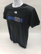 Ford Mustang Mach 1 Licensed T-Shirt Black Blue Stripe for Ford (2003–2004)