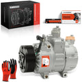 A/C Compressor with Clutch for Ford F-250 F-350 Super Duty (2011–2016)