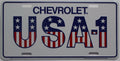 License Plate Tag for Chevy Truck (4 Door Reg Cab 4x4)