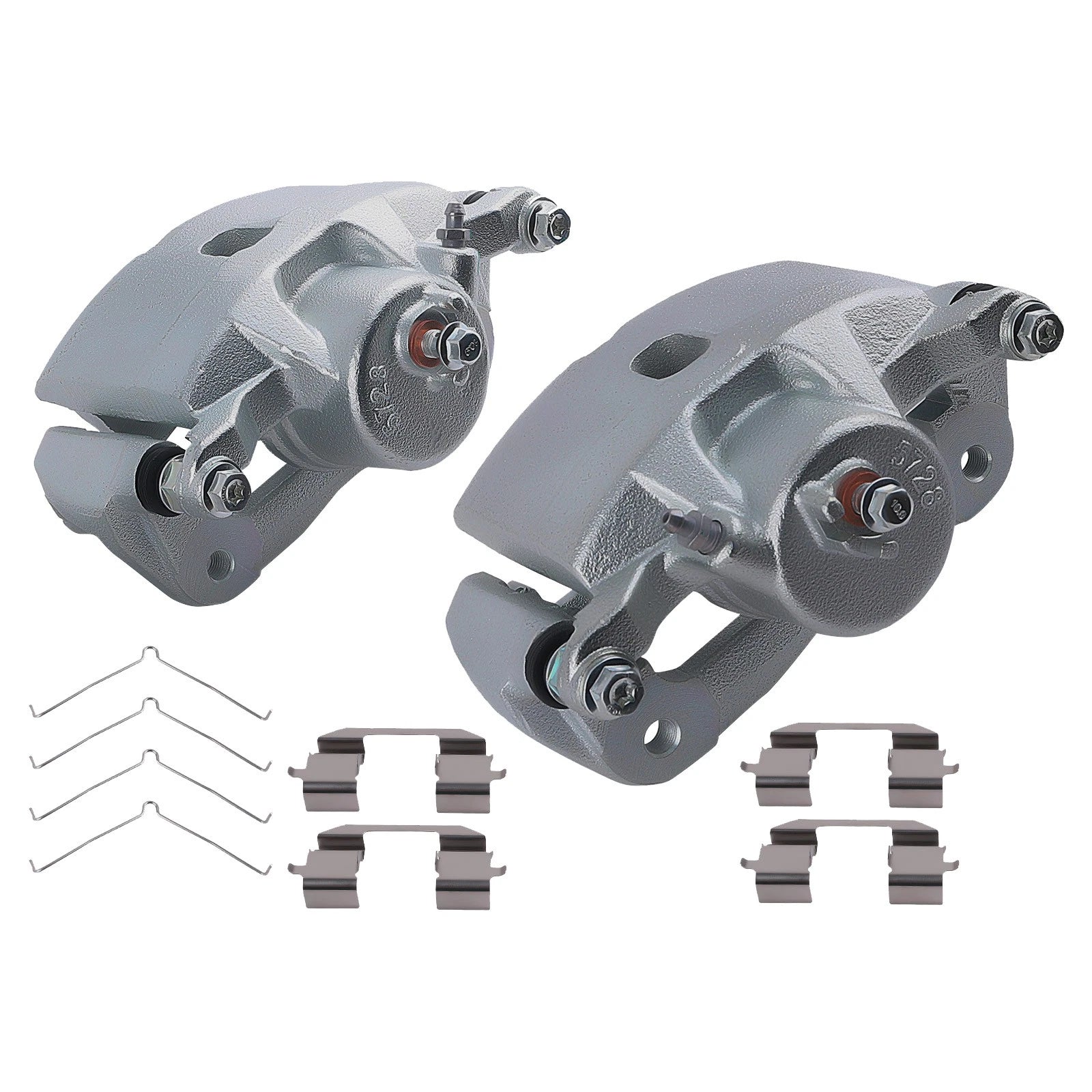 Set of 2 Front Disc Brake Calipers w/ Bracket for Honda Element (2003-2011)