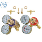 Oxygen Acetylene Dual Gauge Regulator for Welding Cutting Torch (CGA540, CGA200)