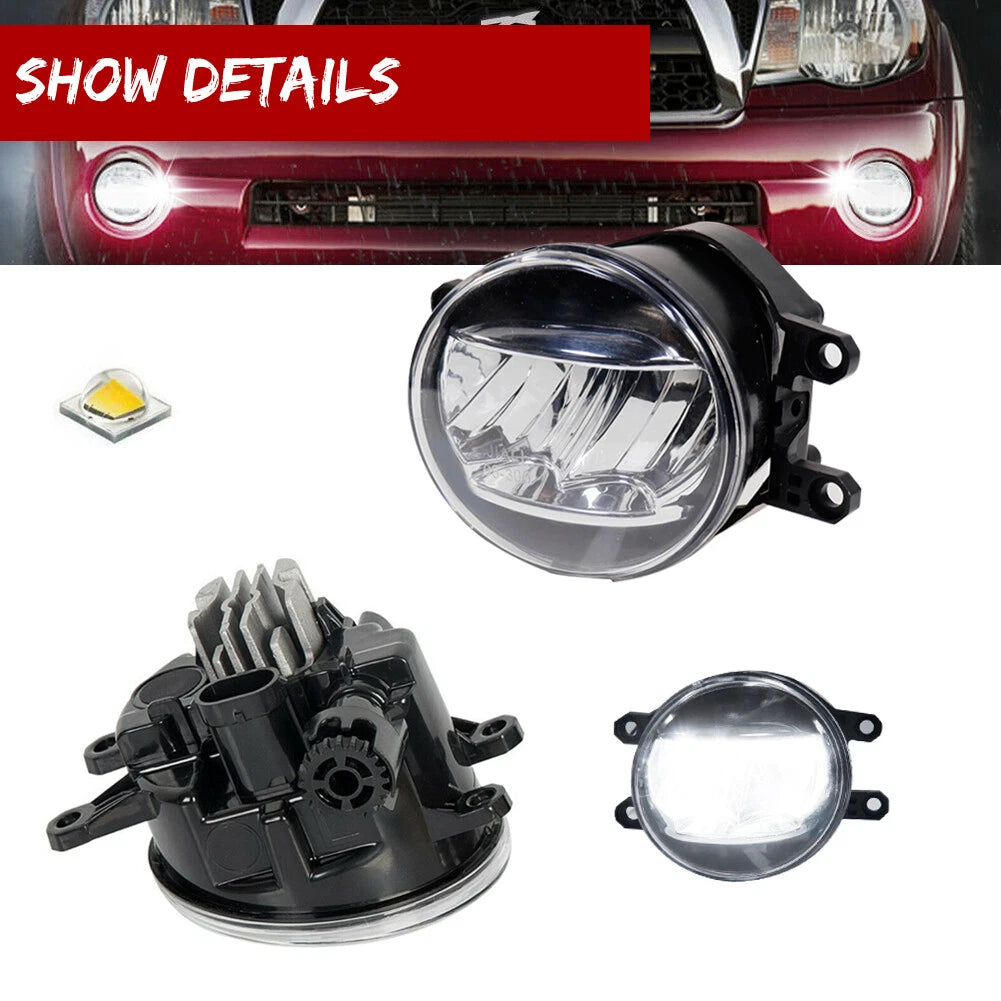 2X LED Projector Fog Light Lamps for Lexus GS350 GS460 GS450h (2011–2015)