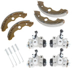 Set of 4 Brake Wheel Cylinders with Shoes for Honda Foreman 450 (1998–2004)