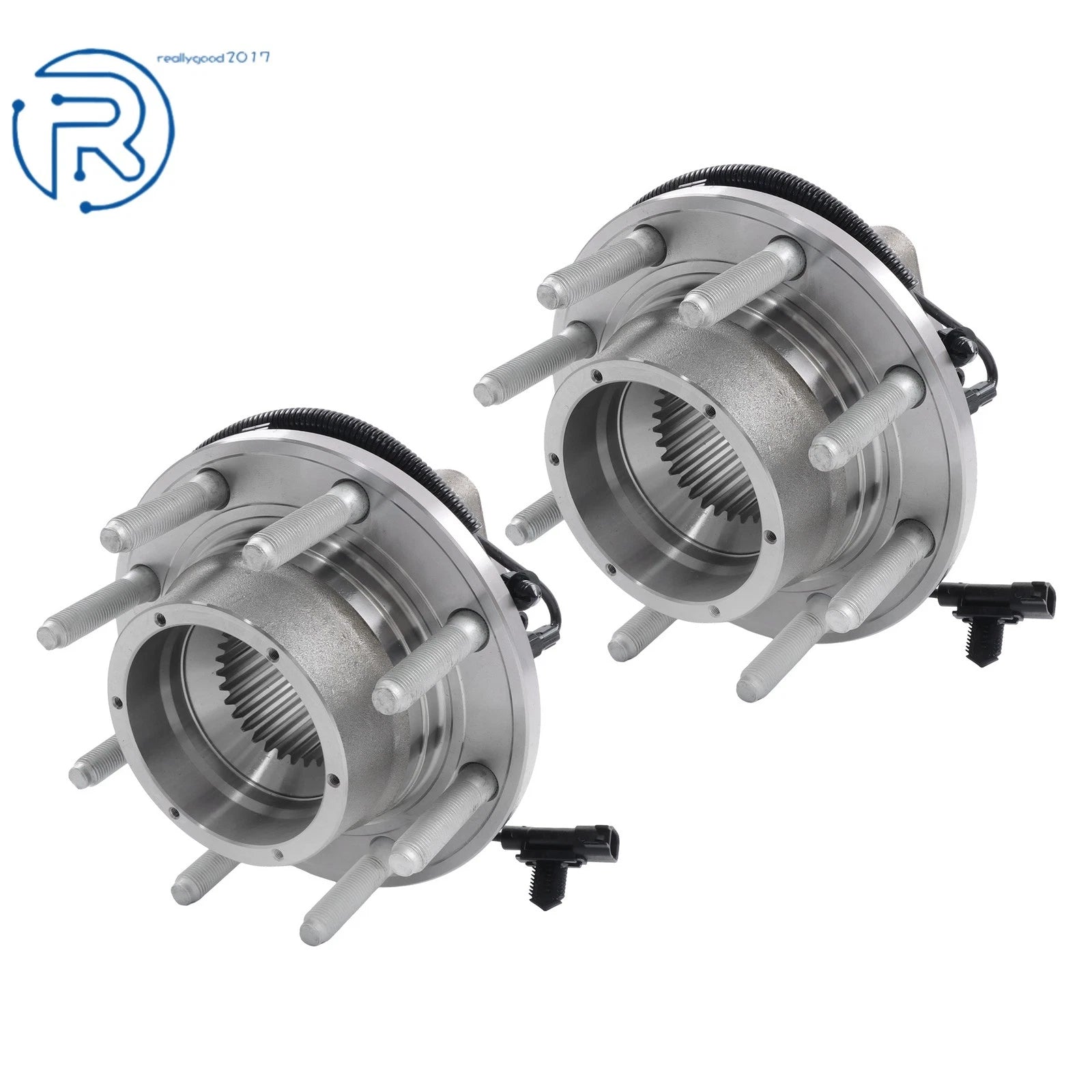 2X Front Wheel Bearing Hub 515183 for Ford F-250 F-350 Super Duty (2017–2022)