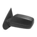 Replacement Black Textured Driver Side Door Mirror w/o Heat-See Compatible Chart