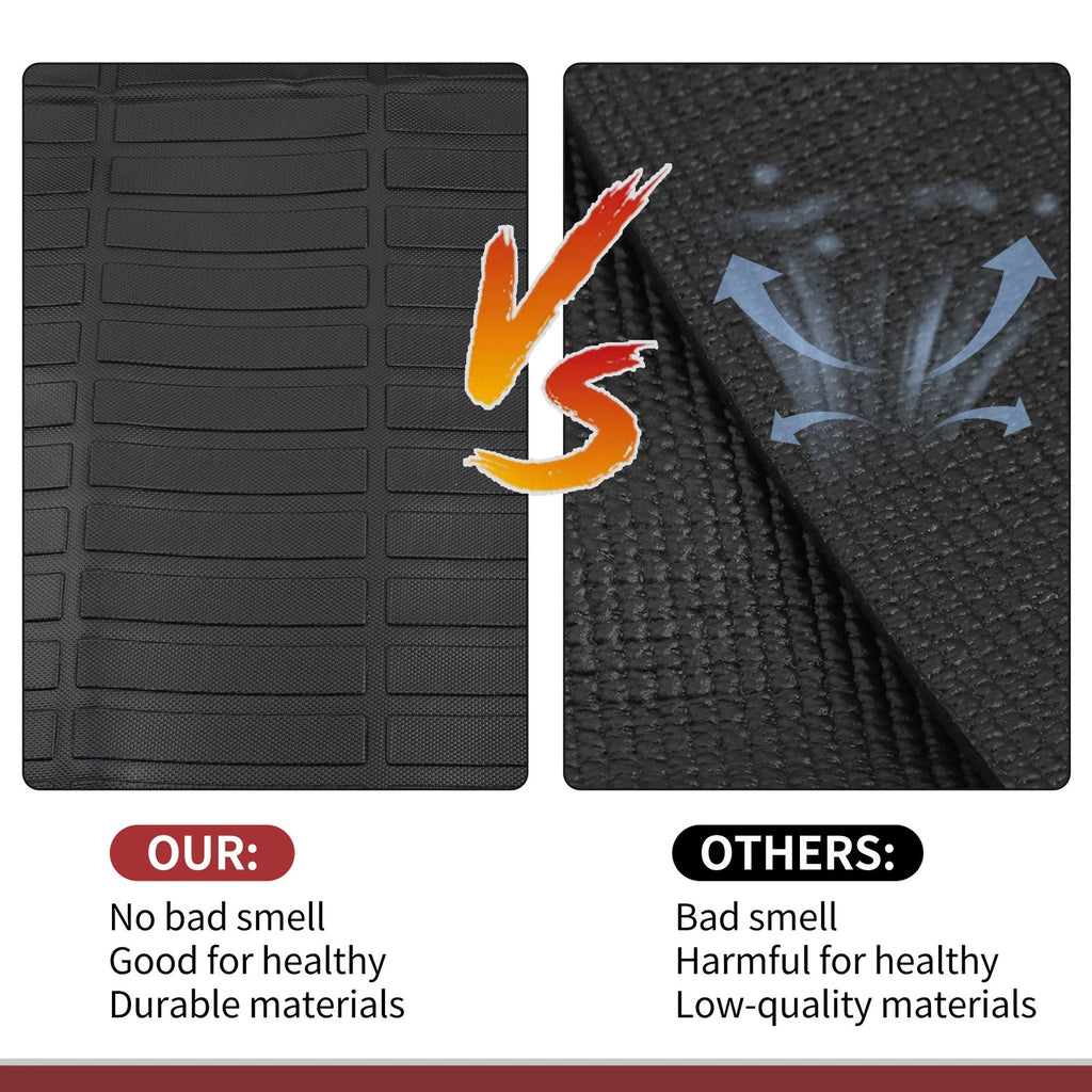 Cargo Liner Rear Trunk Mat for Honda Accord (2013–2017) TPE Long Grid Pattern