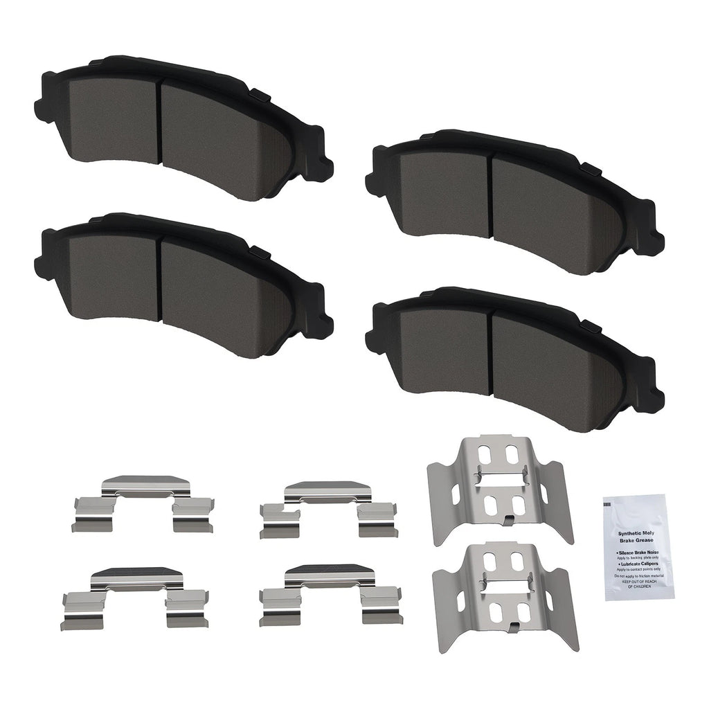 Rear Ceramic Brake Pads for Isuzu Hombre and Oldsmobile Bravada (1997–2001)