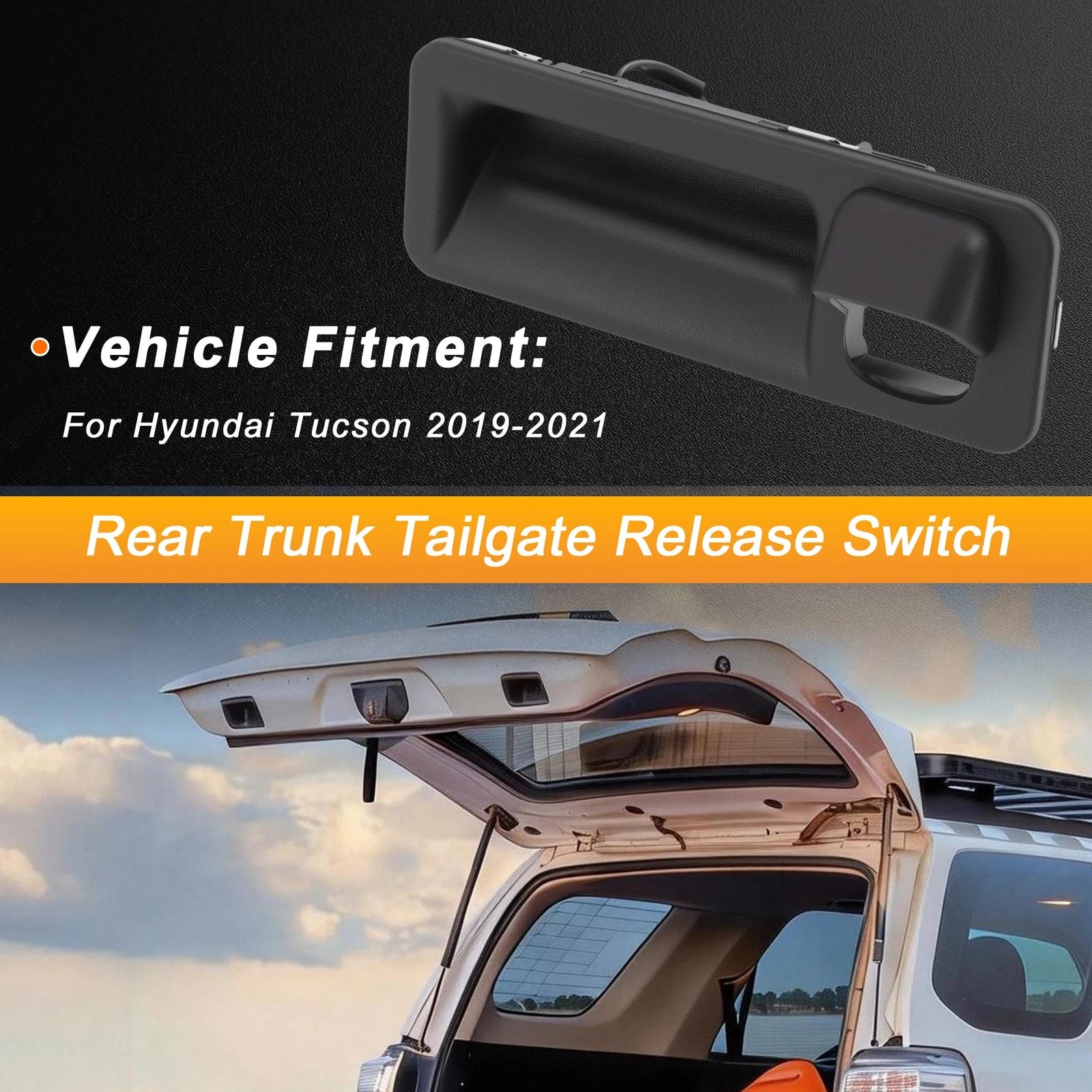 Tailgate Trunk Release Switch for Hyundai Tucson (2019–2021) No. 81260D3510