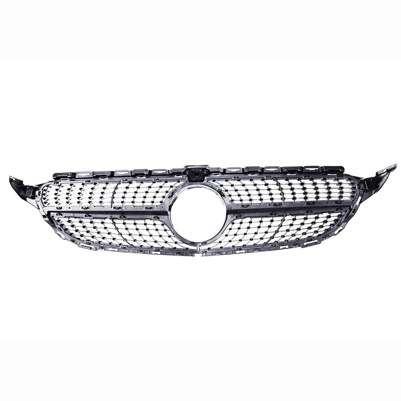 Front Bumper Grille with Camera for Mercedes Benz C-Class (2015-2021)