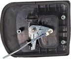 Front Left Texture Black Outside Door Handle for Iveco Daily Van (2000���2011)