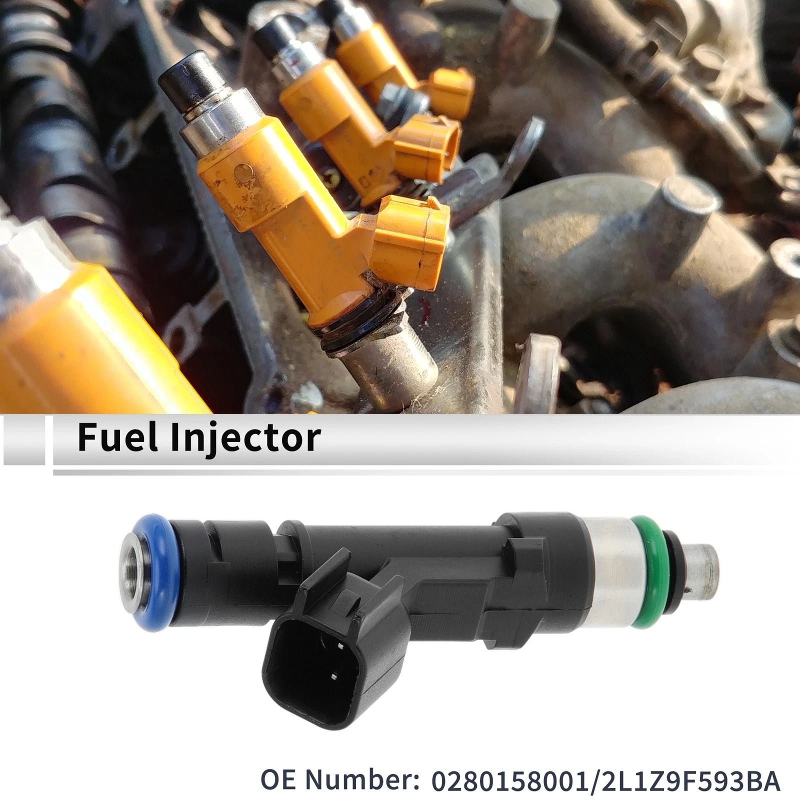 Fuel Injector No.0280158001 for Ford E-150 5.4L (2004–2009)