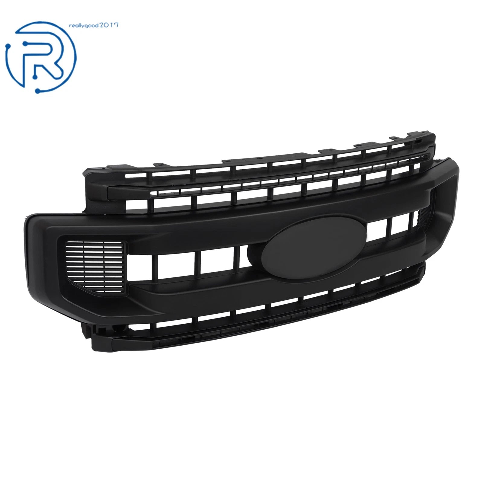 Matte Black Front Bumper Grille for Ford F250 XL/XLT (2020-2022)