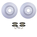 Set of 4 Hella Front Rotors & Bosch QuietCast Ceramic Pads for S3 GTI Jetta (2015–2021)