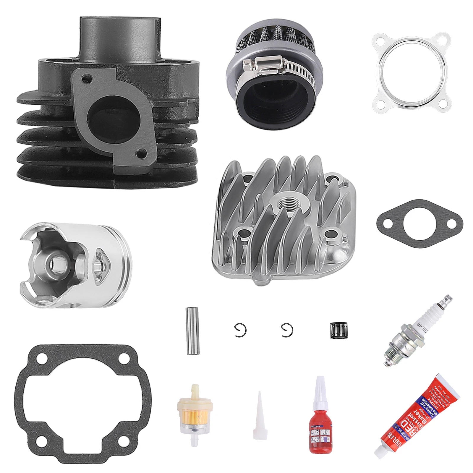 70cc Big Bore Rebuild Kit for Yamaha YW50 Zuma 50 (1996–2004)